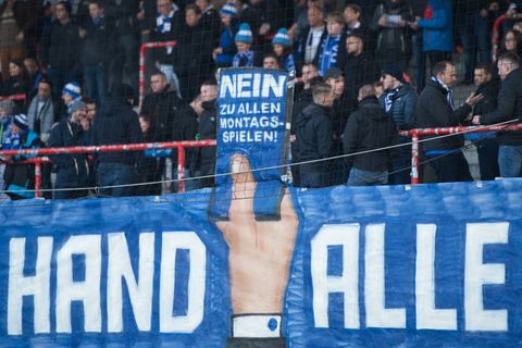 "Nein zu allen Montagsspielen."