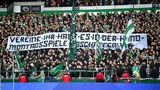 Im Bremer Weserstadion hieß es ebenfalls "Vereine, Ihr habt es in der Hand."
