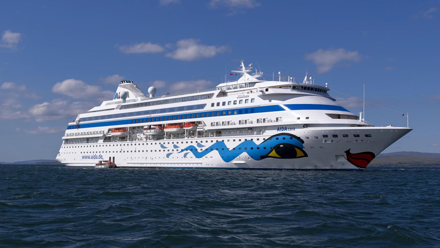 Läuft im Moment die Kanarischen Inseln an: Die "Aida Cara" ist das älteste und kleinste schiff der Kussmund-Flotte.