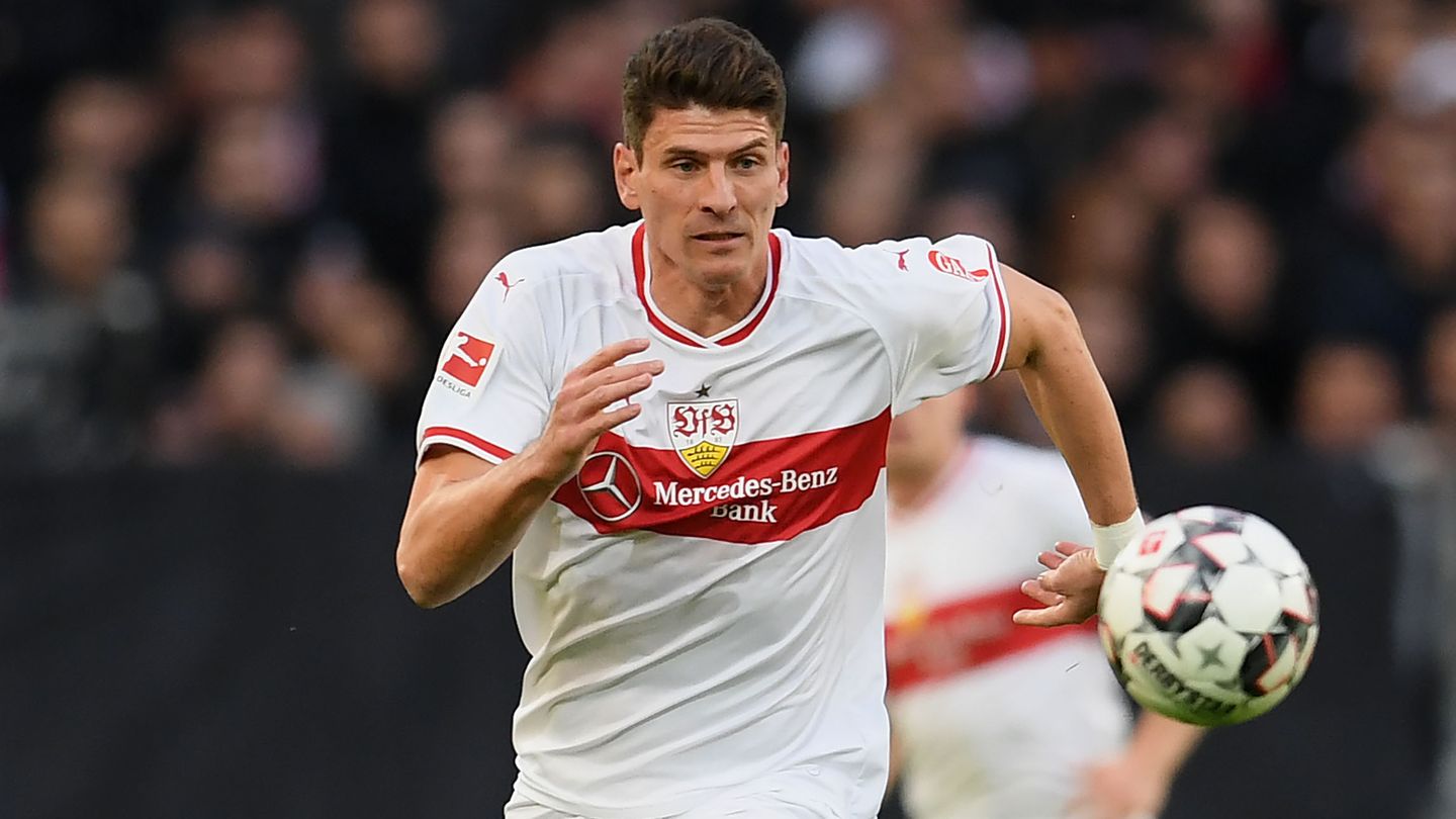 VfB-Stürmer Mario Gomez VfB-Stürmer Mario Gomez