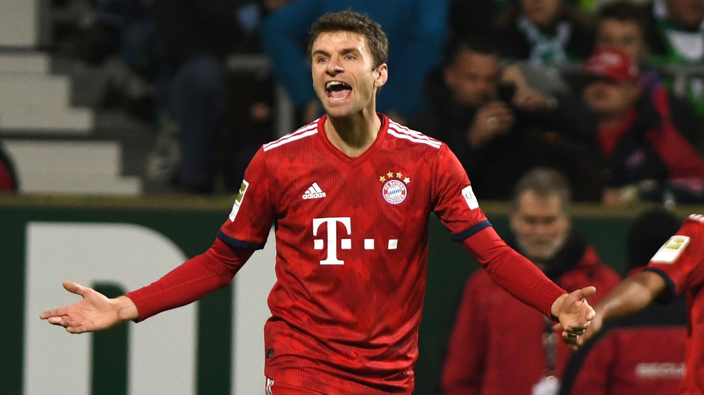 Thomas Müller vom FC Bayern München Thomas Müller vom FC Bayern München