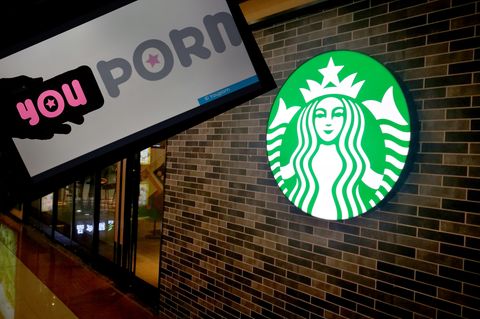 Youporn im Clinch mit Starbucks