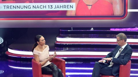 Lilly Becker und Günther Jauch