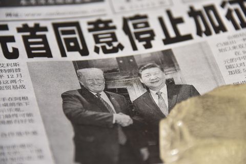 Donald Trump Xi Jinping
