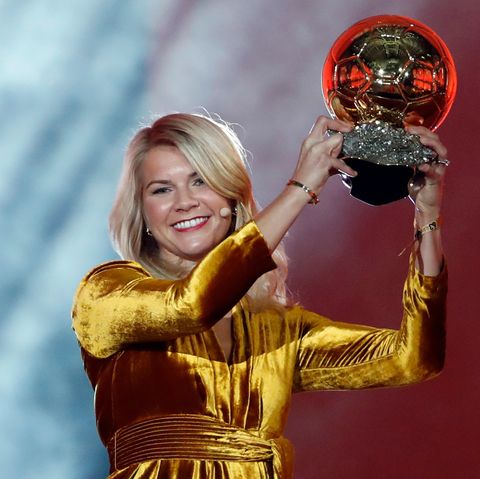 Ada Hegerberg mit dem Ballon d'Or