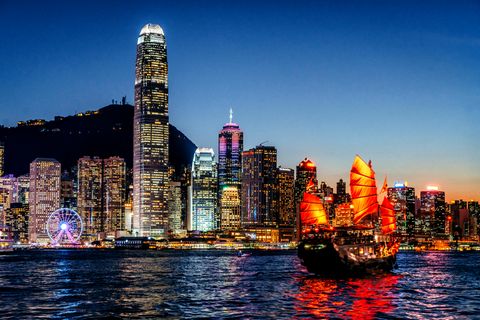 Hongkong  ist die meistbesuchte Stadt