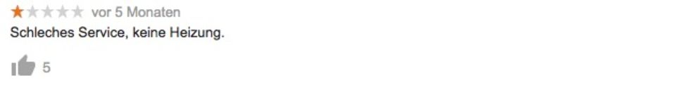 Google-Bewertung für den atlantischen Ozean