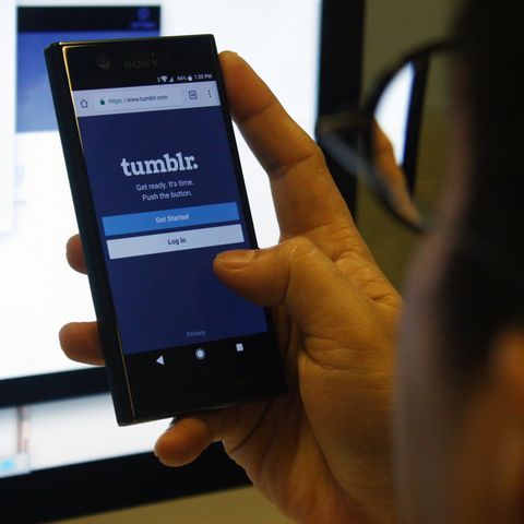 Tumblr: Handy-App