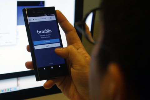 Tumblr: Handy-App