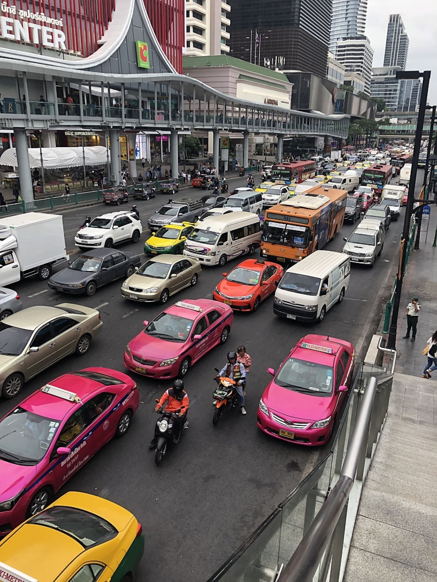 Auf den Straßen von Bangkok 2018