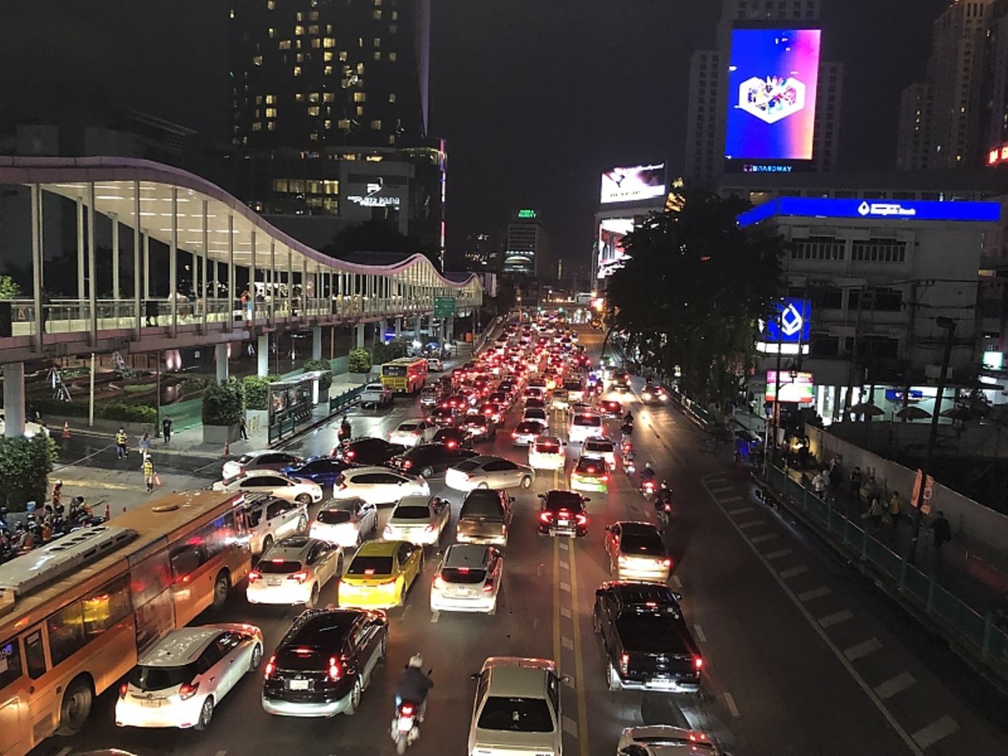 Auf den Straßen von Bangkok 2018