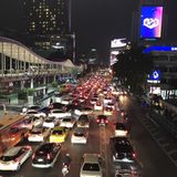 Auf den Straßen von Bangkok 2018
