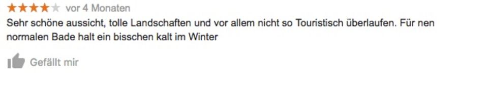 Google-Bewertung für den Antarktischen Ozean