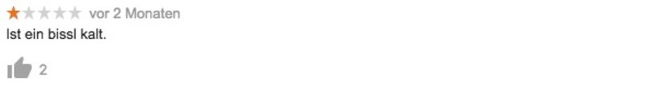Google-Bewertung zum Arktischen Ozean