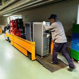 Lebensmittel für die Bordküchen