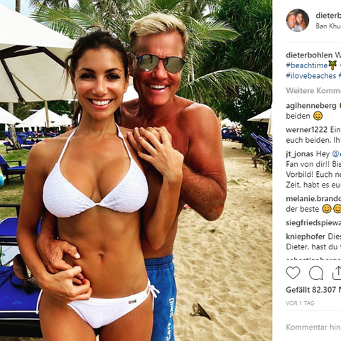 Dieter Bohlen Carina Walz