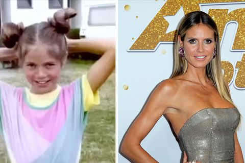 Videos aus der Kindheit: "Ich war super schüchtern" – so haben Sie Heidi Klum noch nie gesehen