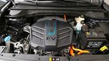 Der Elektromotor leistet entweder 100 kW / 136 PS oder 150 kW / 204 PS