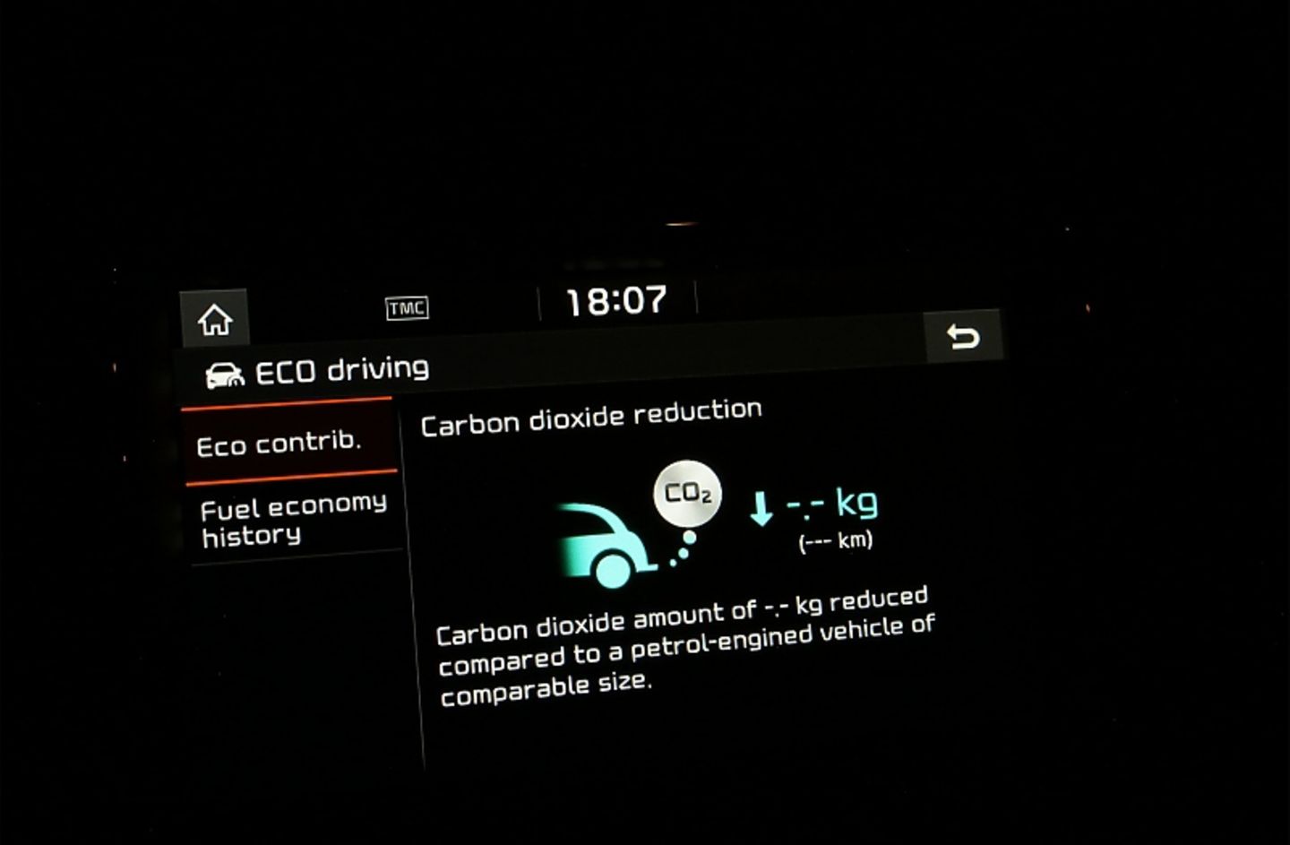 Der Fahrer wird mit allerlei Informationen versorgt