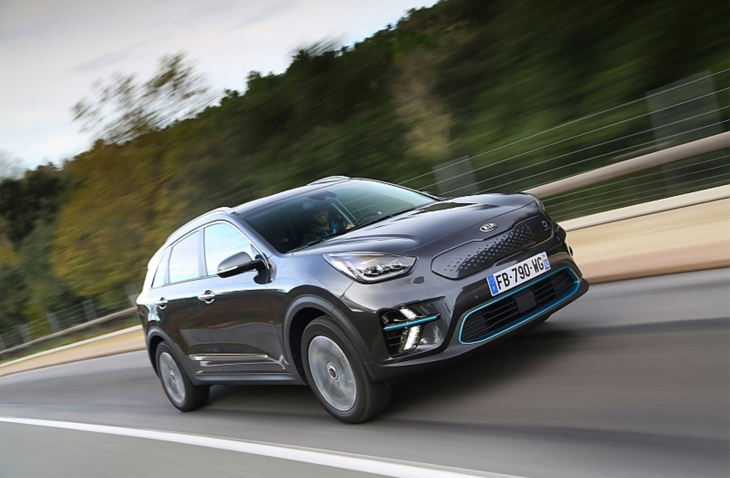 Der Kia e-Niro wiegt gut 1.8 Tonnen