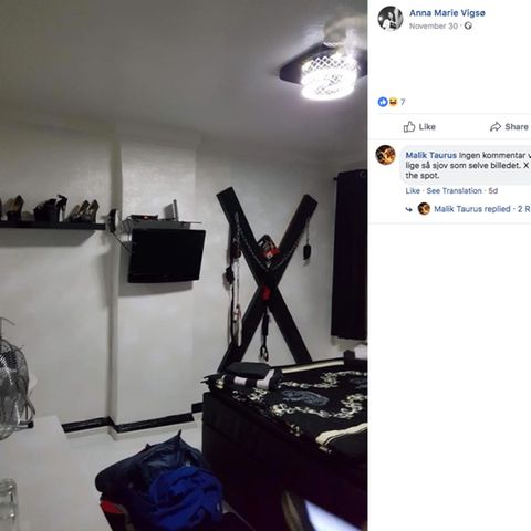 Die Hamburger Airbnb-Wohnung, Screenshot von Anna Vigsø (Facebook)