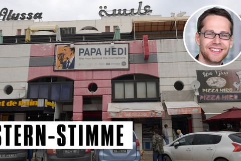 Straße in Tunis