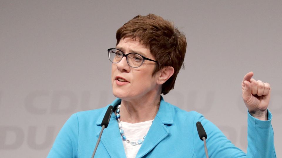 CDU: Annegret Kramp-Karrenbauer