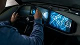 Die großen Displays gewähren ebenfalls einen Blick in die Opel Design-Zukunft