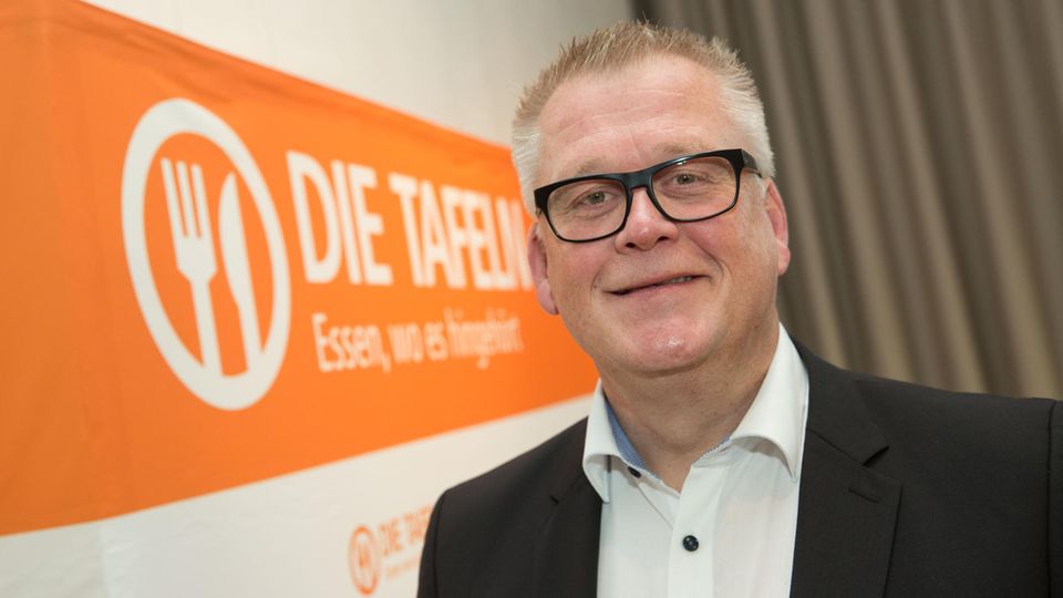 Der Chef des Bundesverbandes der Tafeln, Jochen Brühl Der Chef des Bundesverbandes der Tafeln, Jochen Brühl