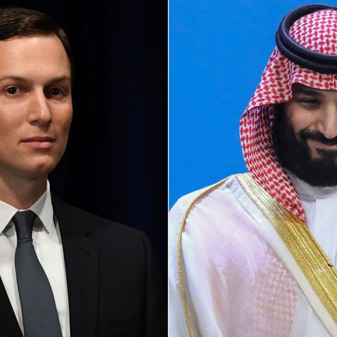 Trumps Schwiegersohn und Berater Jared Kushner soll mit dem saudischen Kronprinzen Mohammed bin Salman informelle Verbindungen unterhalten