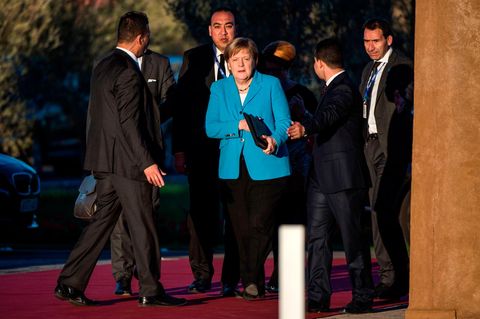 Angela Merkel in Marrakesch: "Ängste werden von Gegnern benutzt"