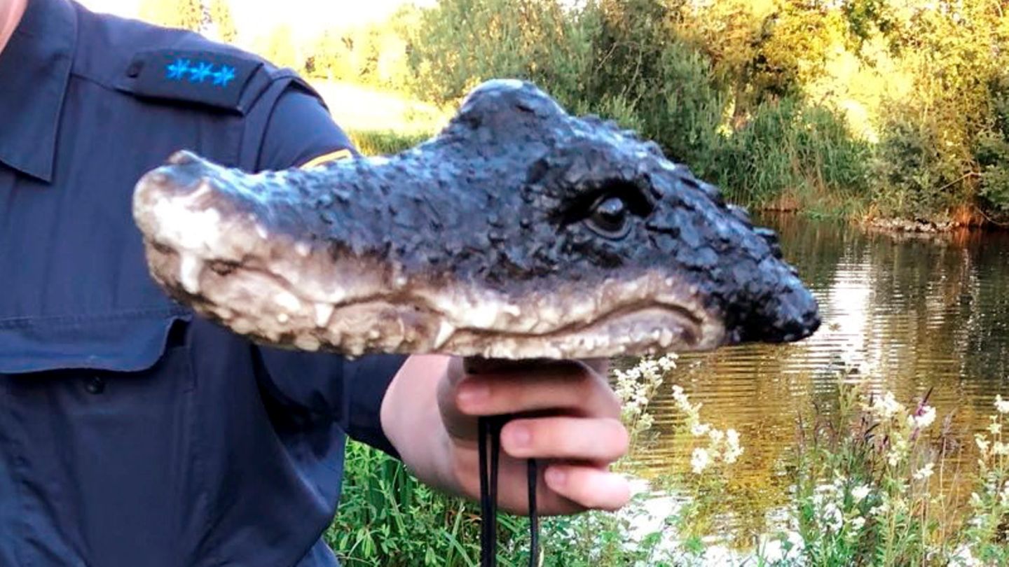 28. Juni: Anwohner meldet Krokodil - (un-)echt unheimlich! Für Unruhe hat die Sichtung eines vermeintlichen Krokodils im bayerischen Eglfing gesorgt