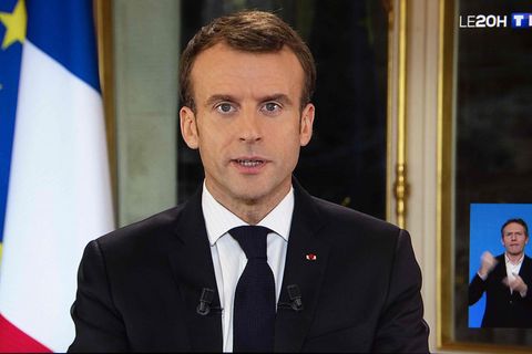 Frankreichs Präsident Emmanuel Macron: "Mea culpa" vor der Nation
