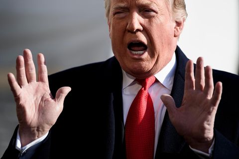 US-Präsident Donald Trump wehrt sich vehement gegen den Vorwurf illegaler Wahlkampffinanzierung