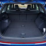 Der Laderaum des Skoda Kodiaq RS schluckt 530 Liter Fracht