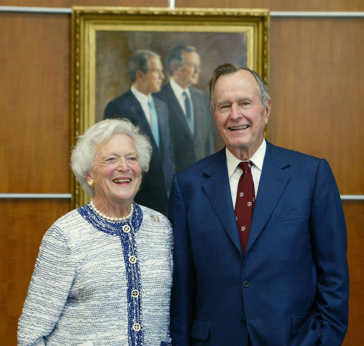 Barbara und George Bush