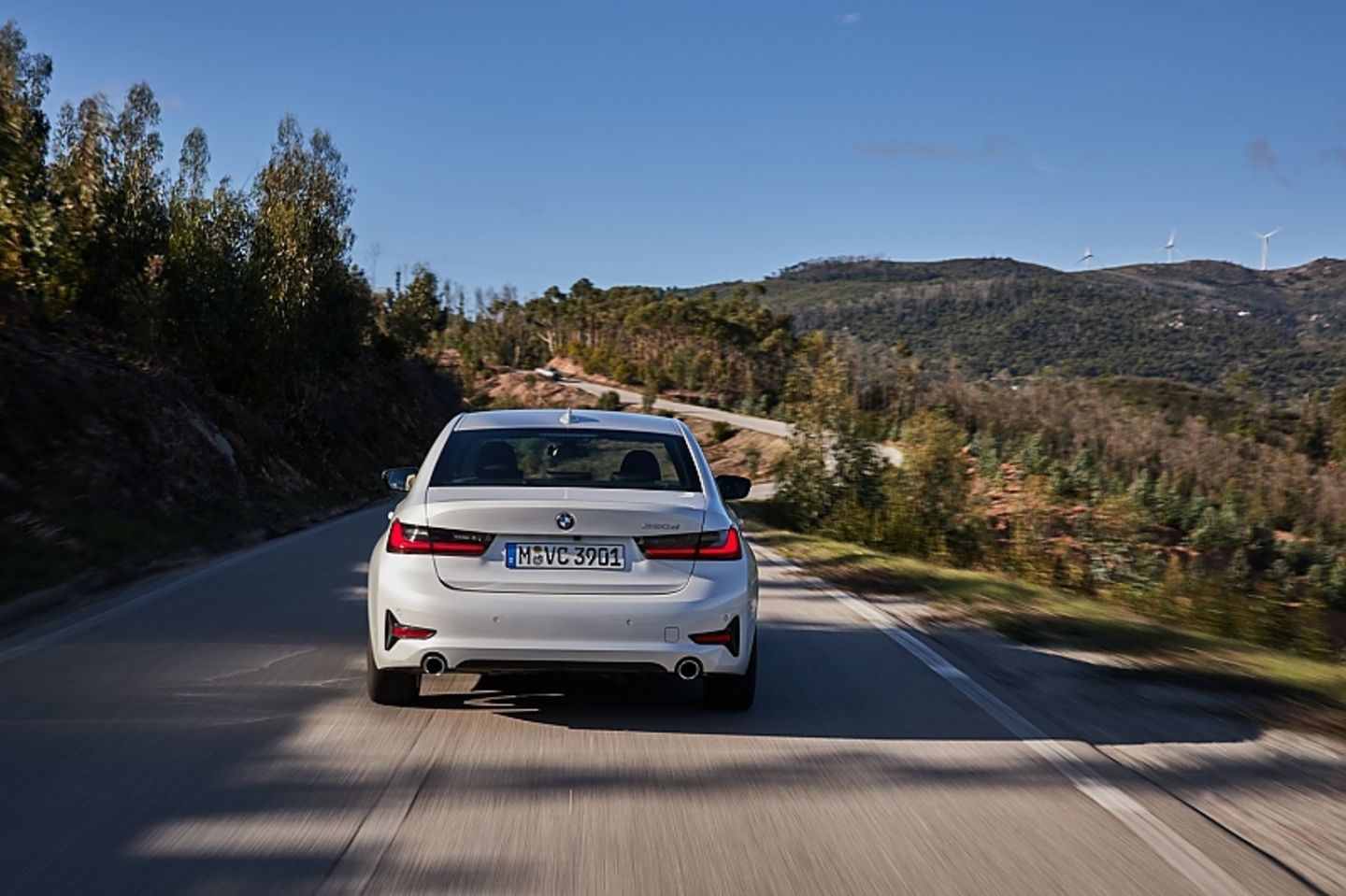 BMW 320d der Baureihe G20 / 2019 - mit komplett neu gestaltetem Heck