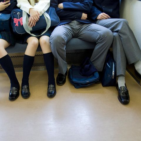 Manspreading in der U-Bahn