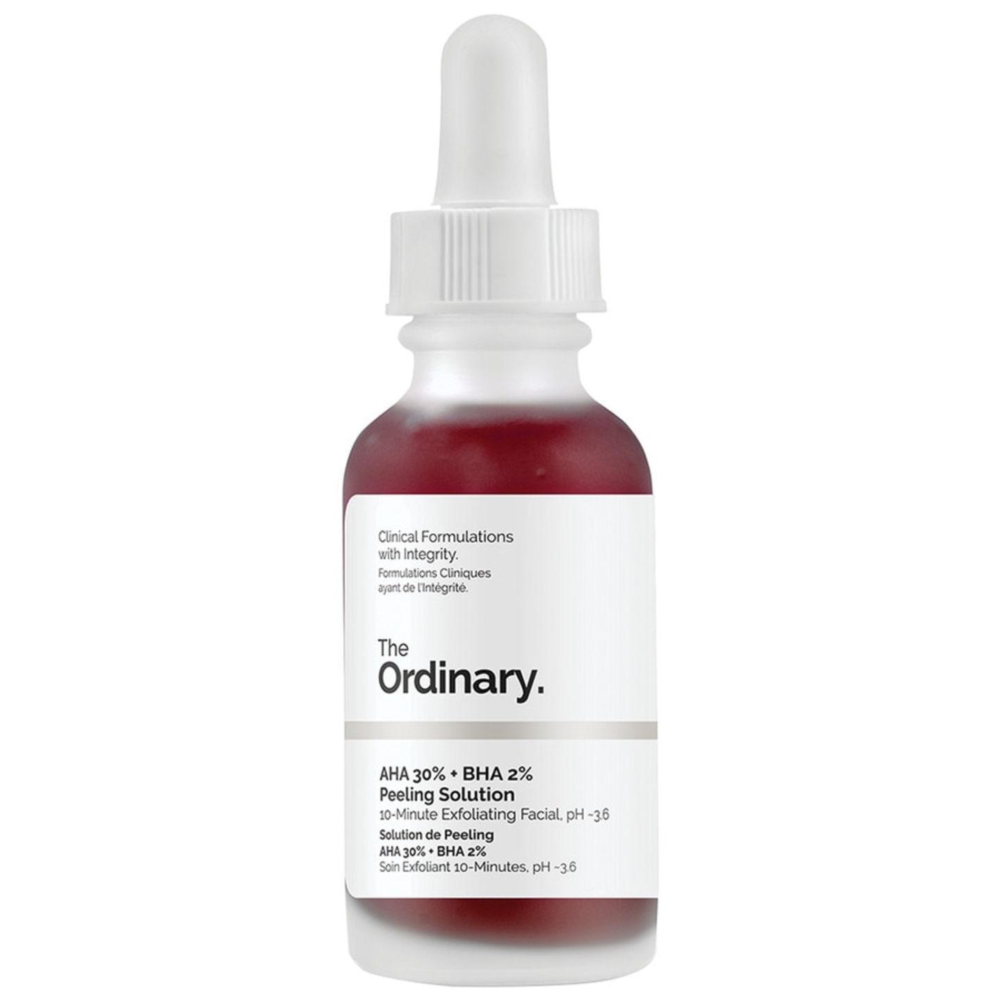 The Ordinary, "AHA 30% + BHA 2% Peeling Solution" The Ordinary, "AHA 30% + BHA 2% Peeling Solution"