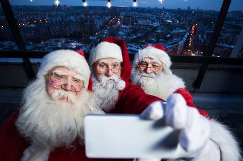 Deutschland gehen die Weihnachtsmänner aus