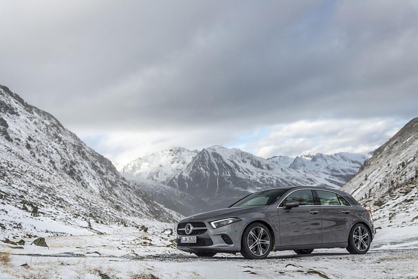 Mercedes A 250 4matic - über 1,4 Tonnen schwer