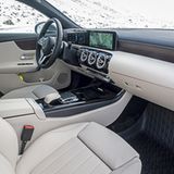 Der Innenraum des Mercedes A 250 4matic