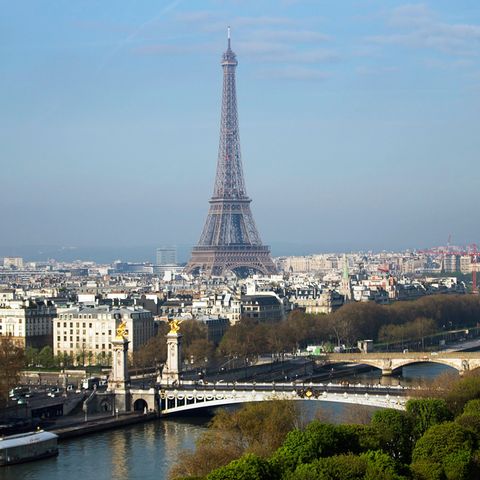 Der Eiffelturm in Paris