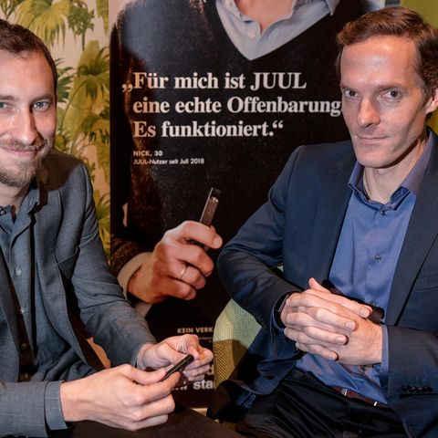 Juul-Gründer Adam Bowen (links) und James Monsees