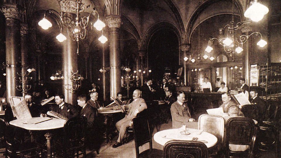 1876 öffnete das berühmte Café Central Wien.