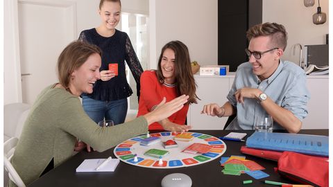 Das "Know!"-Brettspiel funktioniert mit dem Google Assistant