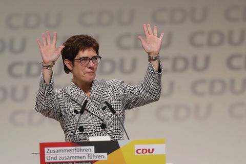 CDU-Vorsitzende Annegret Kramp-Karrenbauer