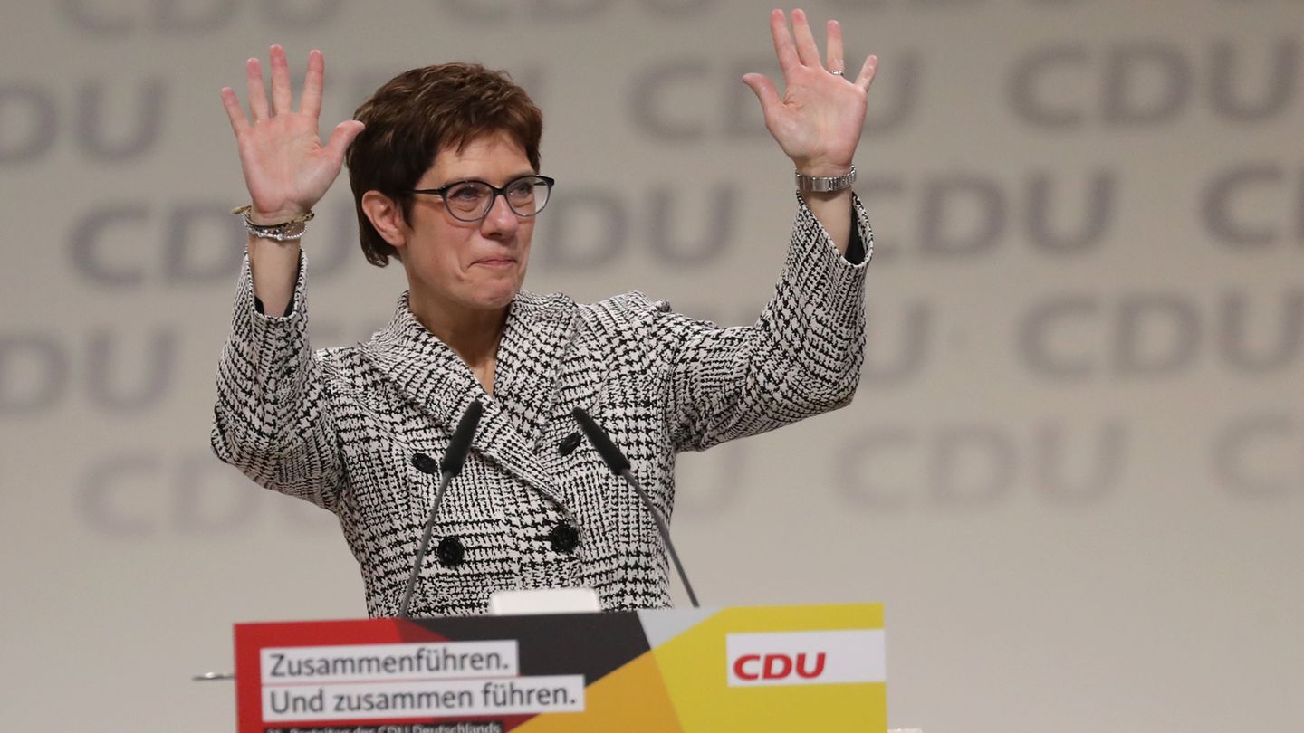 CDU-Vorsitzende Annegret Kramp-Karrenbauer