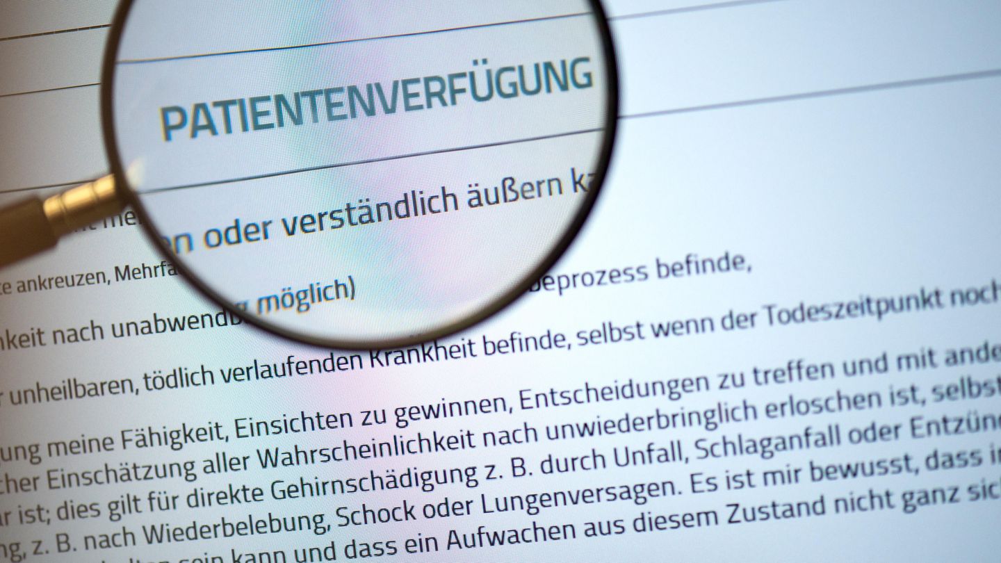 Patientenverfügung: BGH-Urteil