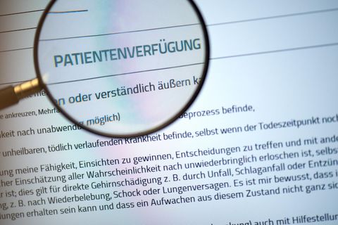Patientenverfügung: BGH-Urteil